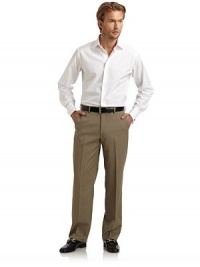 THE LOOKPoint collarFront button closureLong French cuff sleevesShirttail hemTHE MATERIALCottonCARE & ORIGINMachine washImportedThis item was originally available for purchase at Saks Fifth Avenue OFF 5TH stores. THE LOOKPoint collarFront button closureLong French cuff sleevesShirttail hemTHE MATERIALCottonCARE & ORIGINMachine washImportedThis item was originally available for purchase at Saks Fifth Avenue OFF 5TH stores.