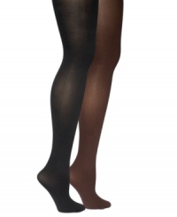 Add texture and style to your look with versatile Hue Basic Spare Rib Tights. Add texture and style to your look with versatile Hue Basic Spare Rib Tights.