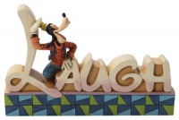 Enesco Disney Traditions by Jim Shore Goofy Laugh Figurine, 3.875-Inch