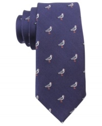 Nail that East coast prepster style with this iconic bowtie from Tommy Hilfiger. Nail that East coast prepster style with this iconic bowtie from Tommy Hilfiger.
