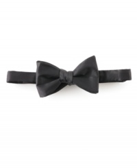 For the ultimate formal touch, this bowtie from Michelsons is effortlessly elegant for any occasion. For the ultimate formal touch, this bowtie from Michelsons is effortlessly elegant for any occasion.