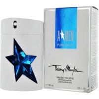 Thierry Mugler Angel Men Pure Shot Eau de Toilette Spray for Men (Limited Edition), 3.4 Ounce Thierry Mugler Angel Men Pure Shot Eau de Toilette Spray for Men (Limited Edition), 3.4 Ounce