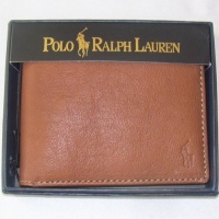 Polo Ralph Lauren Mens Cognac Passcase Wallet Polo Ralph Lauren Mens Cognac Passcase Wallet