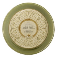 Grasslands Road Celtic 9-Inch Irish Claddagh Soda Bread Dish with Soda Bread Recipe Grasslands Road Celtic 9-Inch Irish Claddagh Soda Bread Dish with Soda Bread Recipe