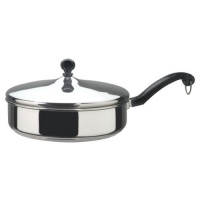 Farberware Classic Stainless Steel 10-Inch Covered Fry Pan Farberware Classic Stainless Steel 10-Inch Covered Fry Pan