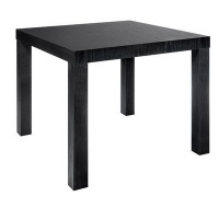 Dorel Home Products Parsons End Table, Black Wood Grain Dorel Home Products Parsons End Table, Black Wood Grain