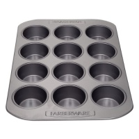 Farberware 52106 Nonstick Bakeware 12-Cup Muffin Pan