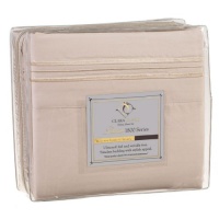 Clara Clark Premier 1800 Series 4pc Bed Sheet Set - Queen, Beige Cream, Clara Clark Premier 1800 Series 4pc Bed Sheet Set - Queen, Beige Cream,