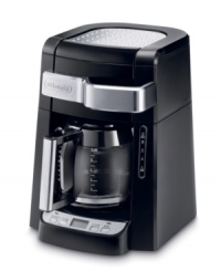 Draw out the undiscovered flavors of your favorite coffee simply by pressing the aroma button, which activates a series of continuous cycles for precision saturation of grounds and extraction of full-bodied flavor. 1-year warranty Model DCF2212T. Draw out the undiscovered flavors of your favorite coffee simply by pressing the aroma button, which activates a series of continuous cycles for precision saturation of grounds and extraction of full-bodied flavor. 1-year warranty Model DCF2212T.