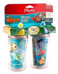 Playtex Disney 2 Count Insulator Spout Cup, Finding Nemo, 9 Ounce