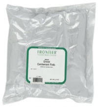 Frontier Cardamom Pods, Green, Whole, 16 Ounce Bag Frontier Cardamom Pods, Green, Whole, 16 Ounce Bag