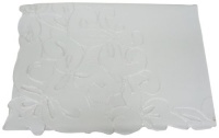 Homewear Cutwork and Embroidery 70-Inch Round Tablecloth, White Homewear Cutwork and Embroidery 70-Inch Round Tablecloth, White