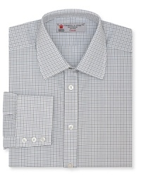 This classic tattersall check shirt in premier cotton brings classic authority to your wardrobe. From Turnbull & Asser, finely crafted clothing for a new generation of gentlemen. This classic tattersall check shirt in premier cotton brings classic authority to your wardrobe. From Turnbull & Asser, finely crafted clothing for a new generation of gentlemen.