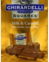Ghirardelli Chocolate Squares, Milk Chocolate with Caramel Filling, 8.51-Ounce Bags (Pack of 3)