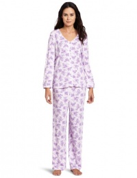 White Orchid Women's Gift Of Amethyst Pajama Set