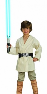 Star Wars Child's Deluxe Luke Skywalker Costume, Small Star Wars Child's Deluxe Luke Skywalker Costume, Small
