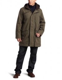 ck one Men's Solid Hooded Parka, Tarmac, X-Large ck one Men's Solid Hooded Parka, Tarmac, X-Large