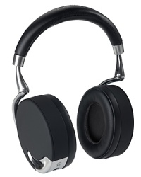 Designed in collaboration with legendary designer Philippe Starck, these noise-canceling Parrot Zik headphones feature a touch control panel, motion detector activation, wireless audio streaming and the ability to make hands-free calls. Designed in collaboration with legendary designer Philippe Starck, these noise-canceling Parrot Zik headphones feature a touch control panel, motion detector activation, wireless audio streaming and the ability to make hands-free calls.