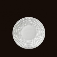 L'Objet Perlee White Saucer 6.5in L'Objet Perlee White Saucer 6.5in