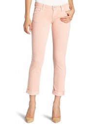 Hudson Women's Bacara Cuffed Crop Jean, Peach Stripe, 26 Hudson Women's Bacara Cuffed Crop Jean, Peach Stripe, 26