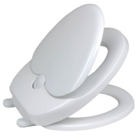 Progressions JA-2800 Progressions Combination Toilet Seat, White Progressions JA-2800 Progressions Combination Toilet Seat, White