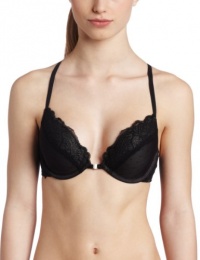 Calvin Klein Women's Racerback Lace Bra, Black, 34B Calvin Klein Women's Racerback Lace Bra, Black, 34B