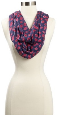 Lilly Pulitzer Women's Murfee Infinity Loop Scarf, Bright Navy, One Size Lilly Pulitzer Women's Murfee Infinity Loop Scarf, Bright Navy, One Size