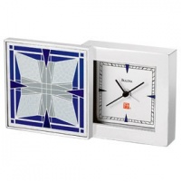 Bulova Frank Lloyd Wright Thomas House Table Top Clock - B7759 Bulova Frank Lloyd Wright Thomas House Table Top Clock - B7759
