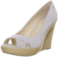 Calvin Klein Women's Roze Suede Wedge Pump Calvin Klein Women's Roze Suede Wedge Pump