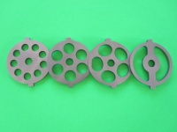 (4) New Grinding plate discs for Kitchenaid Mixer FGA Food Chopper and Meat Grinding (4) New Grinding plate discs for Kitchenaid Mixer FGA Food Chopper and Meat Grinding