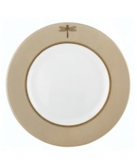 Adorned with delicate beetles and dragonflies, these classically shaped fine china dinner plates from kate spade combine simple elegance with casual style. The gold wing border makes your tabletop shine with elegance while the classic shape and delicate pattern exude style. Adorned with delicate beetles and dragonflies, these classically shaped fine china dinner plates from kate spade combine simple elegance with casual style. The gold wing border makes your tabletop shine with elegance while the classic shape and delicate pattern exude style.