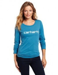 Carhartt Women's Womens Long Sleeve Signature T-Shirt Carhartt Women's Womens Long Sleeve Signature T-Shirt