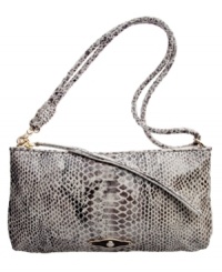 With 3 ways to wear it, this fabulous bag by Elliott Lucca is the perfect day-to-night design. Offered in a wide variety of colors, add this gorgeous little style to your look as a clutch, shoulder bag or crossbody. With 3 ways to wear it, this fabulous bag by Elliott Lucca is the perfect day-to-night design. Offered in a wide variety of colors, add this gorgeous little style to your look as a clutch, shoulder bag or crossbody.