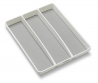 Madesmart 1-3/4 by 16 by 12-3/4-Inch Utensil Tray, White Madesmart 1-3/4 by 16 by 12-3/4-Inch Utensil Tray, White