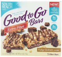 South Beach Diet Good To Go Fiber Bar, Fudge Graham, 5 Count (Pack of 8) South Beach Diet Good To Go Fiber Bar, Fudge Graham, 5 Count (Pack of 8)
