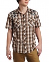 Southpole Men's Short Sleeve Button Down Dress Shirt