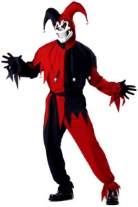 California Costume Men's Adult- Red Evil Jester California Costume Men's Adult- Red Evil Jester