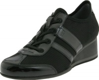 DKNY Women's Raina Wedge Sneaker,Black,8 M US DKNY Women's Raina Wedge Sneaker,Black,8 M US