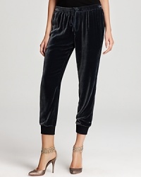 Errand-going gets chic with these velvet Rebecca Taylor pants, fashioned in a pull-on silhouette for go-to fall cool. Errand-going gets chic with these velvet Rebecca Taylor pants, fashioned in a pull-on silhouette for go-to fall cool.