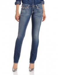 True Religion Women's Billy Super T Lower Rise Straight Leg, ZWM Tracks, 30 True Religion Women's Billy Super T Lower Rise Straight Leg, ZWM Tracks, 30