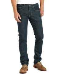 Play on. These skinny jeans from Levi's are primed and ready to hit the streets. Play on. These skinny jeans from Levi's are primed and ready to hit the streets.