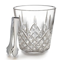 The worlds most popular crystal pattern, named for Count Waterfords 12th-century Lismore Castle sounds a rich, elegant note in this stunning ice bucket. 7 1/2H. The worlds most popular crystal pattern, named for Count Waterfords 12th-century Lismore Castle sounds a rich, elegant note in this stunning ice bucket. 7 1/2H.