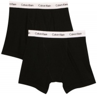 Calvin Klein Mens 2 Pack Boxer Brief, Black, Small Calvin Klein Mens 2 Pack Boxer Brief, Black, Small