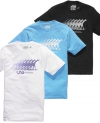 These graphic t-shirts from LRG are a casual salute to safari style. These graphic t-shirts from LRG are a casual salute to safari style.