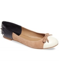 Stay on-trend with the Zulu flats by DV by Dolce Vita. With spiked detail at the back heel, this fun style is one you'll be dying to wear all season long. Stay on-trend with the Zulu flats by DV by Dolce Vita. With spiked detail at the back heel, this fun style is one you'll be dying to wear all season long.