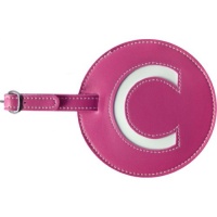 pb travel Leather Initial 'C' Luggage Tag pb travel Leather Initial 'C' Luggage Tag