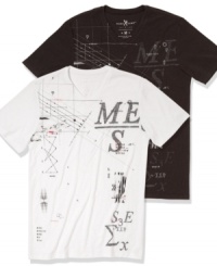 Get penthouse style with these skyscraper graphic t-shirts from Marc Ecko Cut & Sew. Get penthouse style with these skyscraper graphic t-shirts from Marc Ecko Cut & Sew.