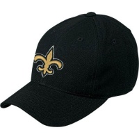 NFL New Orleans Saints Structured Adjustable Hat NFL New Orleans Saints Structured Adjustable Hat