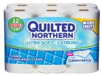 Quilted Northern Ultra Soft and Strong Double Rolls (12 Rolls) (Packaging May Vary) Quilted Northern Ultra Soft and Strong Double Rolls (12 Rolls) (Packaging May Vary)