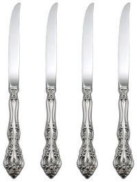 Oneida Michelangelo Steak Knife Set, Set of 4 Oneida Michelangelo Steak Knife Set, Set of 4